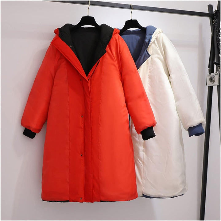 Oversized Long Padded Jacket | Comfortable & Stylish Outerwear-BLACK-3XL-State of Style
