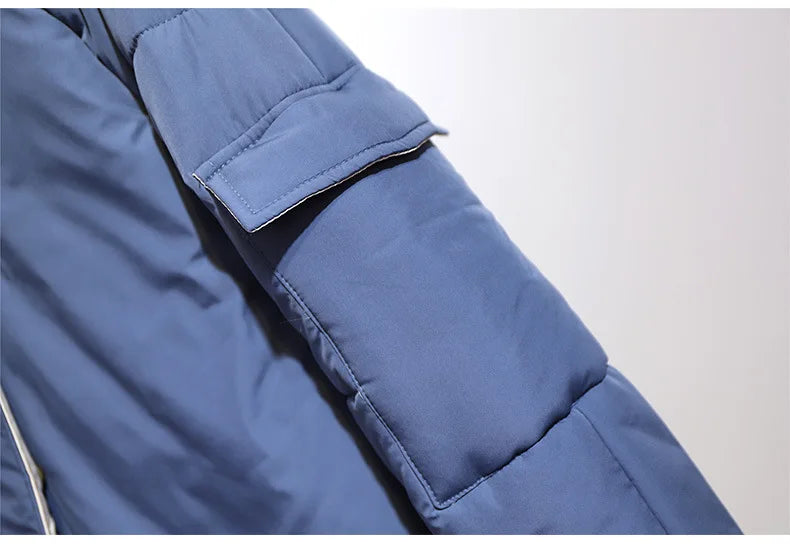 Oversized Long Padded Jacket | Comfortable & Stylish Outerwear-BLACK-3XL-State of Style