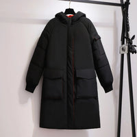 Oversized Long Padded Jacket | Comfortable & Stylish Outerwear-BLACK-3XL-State of Style