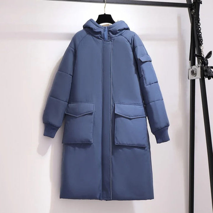Oversized Long Padded Jacket | Comfortable & Stylish Outerwear-BLUE-3XL-State of Style