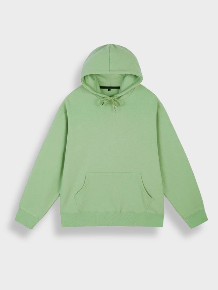 Oversized Men's Hoodie with Print - Noah-Grey-S-State of Style