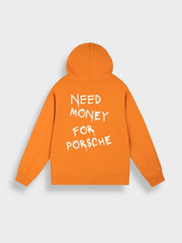 Oversized Men's Hoodie with Print - Noah-Orange-S-State of Style