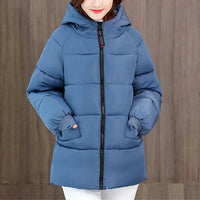 Oversized Padded Cotton Parka With Hood | Comfortable & Stylish-Blue-XL-State of Style