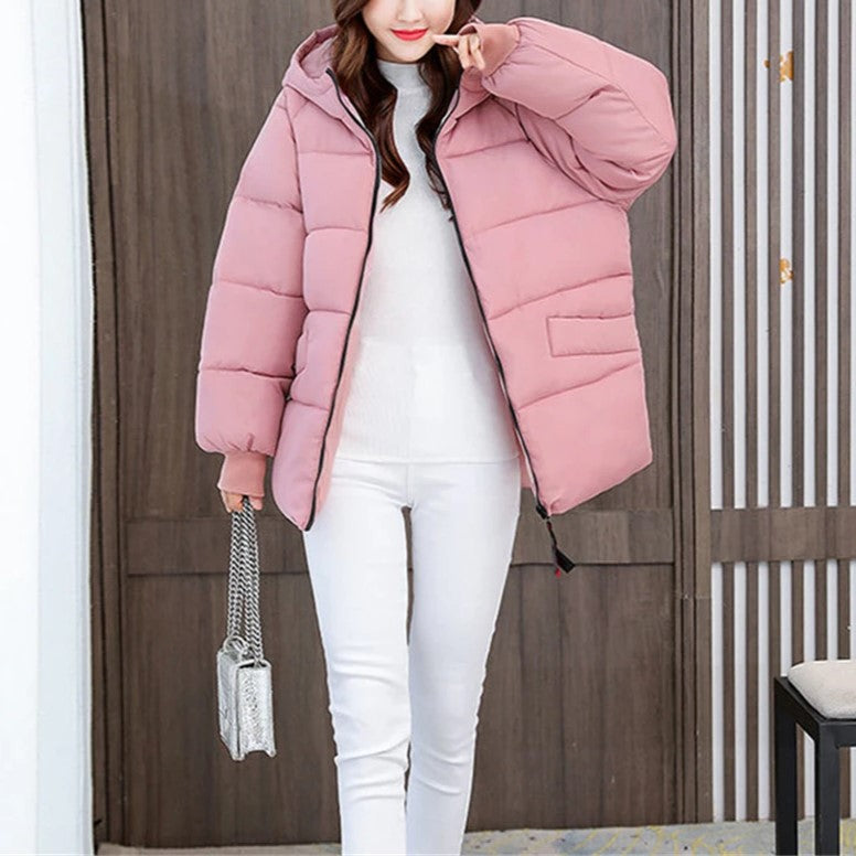 Oversized Padded Cotton Parka With Hood | Comfortable & Stylish-Yellow-XL-State of Style