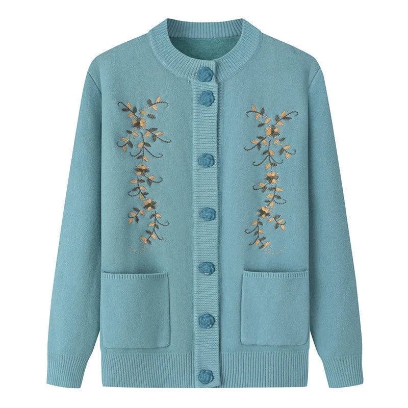 Oversized Velvet Knit Sweater "Delight" – Soft & Stylish-Bean Green-XL-State of Style
