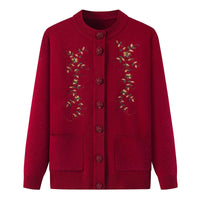 Oversized Velvet Knit Sweater "Delight" – Soft & Stylish-Wine-Red Velvet-XL-State of Style