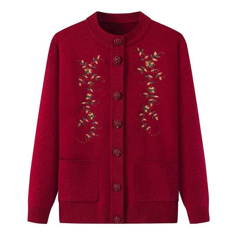 Oversized Velvet Knit Sweater "Delight" – Soft & Stylish-Wine-Red Velvet-XL-State of Style