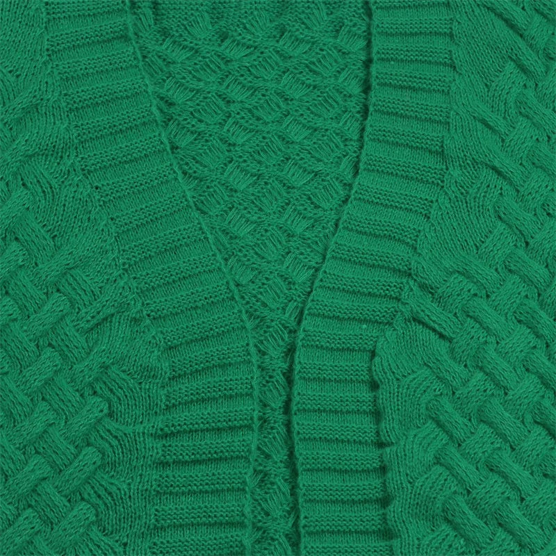 Oversized Winter Whisper Cosy Sweater-Green-XL-State of Style