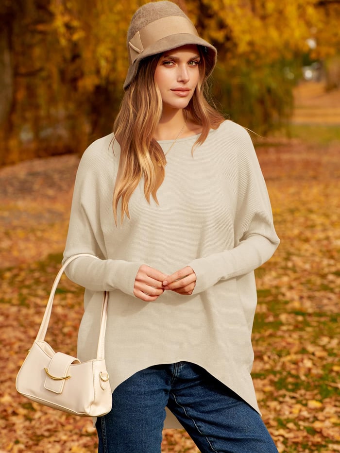 Oversized Women's Sweater - Sophie-Black-S-State of Style