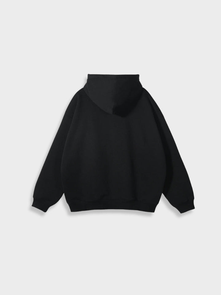 Oversized Zip-Up Vest - Ava-Black-S-State of Style