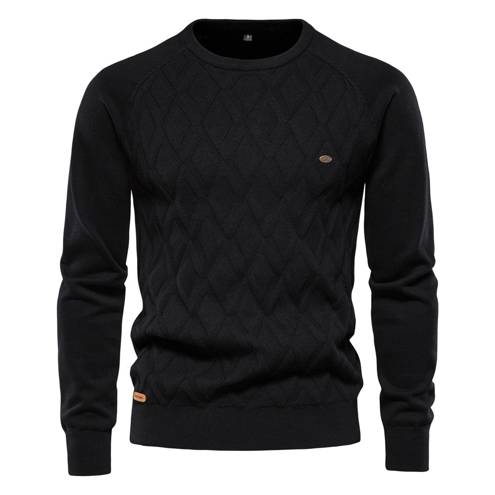 Oxford Men's Jumper - Sterling-Black-S-State of Style