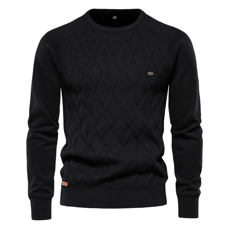 Oxford Men's Jumper - Sterling-Black-S-State of Style
