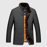 Padded Men's Winter Jacket with Premium Insulation Technology - Arctix Pro-Black-M-State of Style