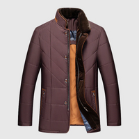 Padded Men's Winter Jacket with Premium Insulation Technology - Arctix Pro-Burgundy-M-State of Style