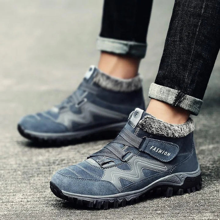 Padded Thermal Unisex Hiking Boots – AlpineWarm-Black-5-State of Style
