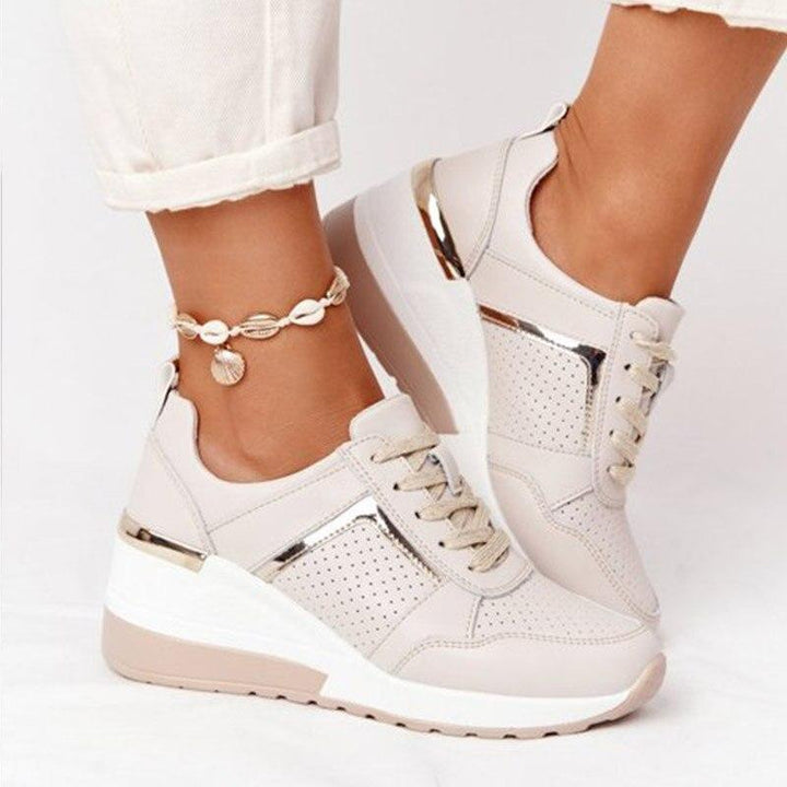 Pain-Free Feet All Day - Lupine Sneakers-Beige-5-State of Style