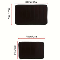 Pamper Your Feet with the Luxe Anti-Slip Bath Mat - Livia-40cm x 60cm-Black-State of Style