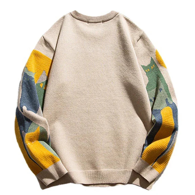 Patterned Jumper for a Cosy and Stylish Look - Amara-Black-XS-State of Style