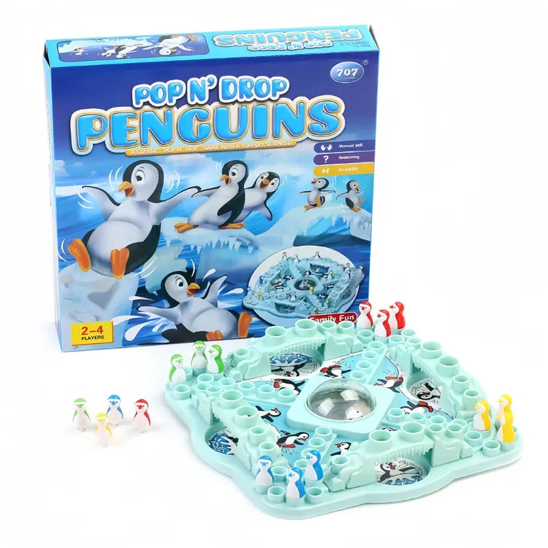 Penguin Glide – Chilly Adventure Board Game-State of Style