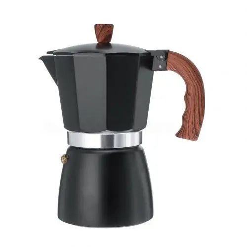 Percolator for Authentic Espresso On the Go - EspressoGo-Black-150 ML-State of Style