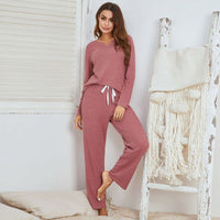 Perfect Comfortable Outfit | Linda Homesuit | Relaxed Loungewear Set-Blue-S-State of Style