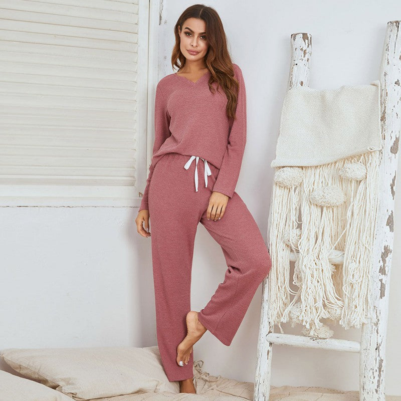 Perfect Comfortable Outfit | Linda Homesuit | Relaxed Loungewear Set-Blue-S-State of Style
