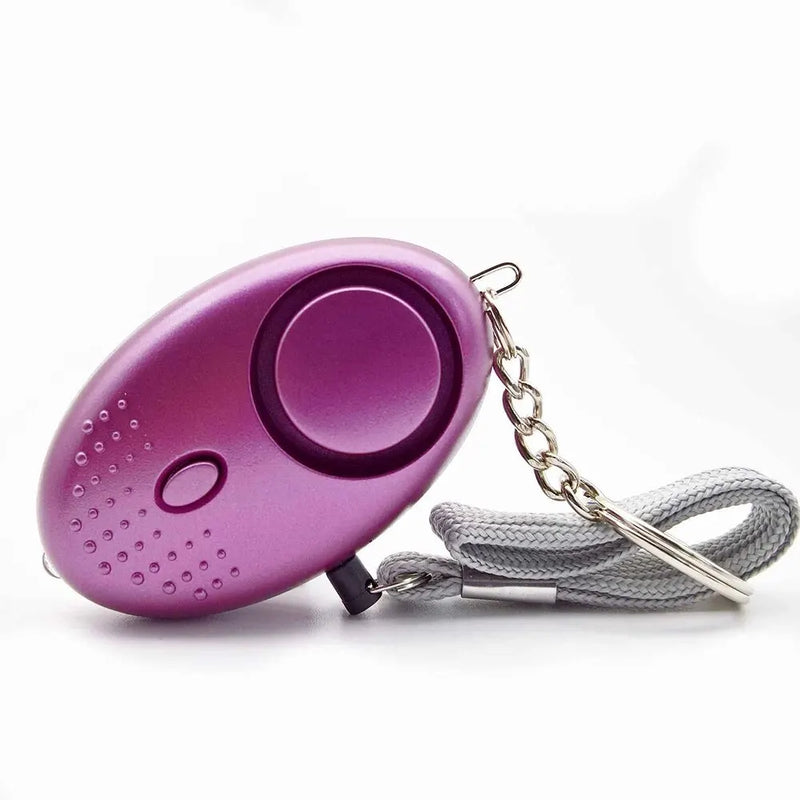 Personal Safety Alarm with LED Light (130 dB) - SafeSound-Purple-State of Style