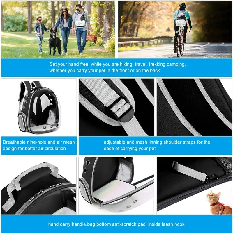 Pet Carrier Bag - TravelPaw-Grey-State of Style