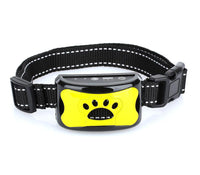 Pet-Friendly Anti-Bark Dog Training Collar - CalmVibes-Yellow-State of Style