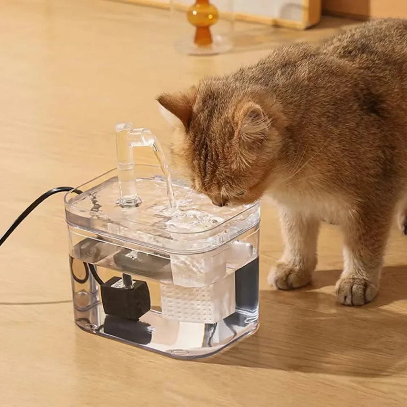Pet Water Bowl - FreshFlow Pet Fountain-Transparent-State of Style