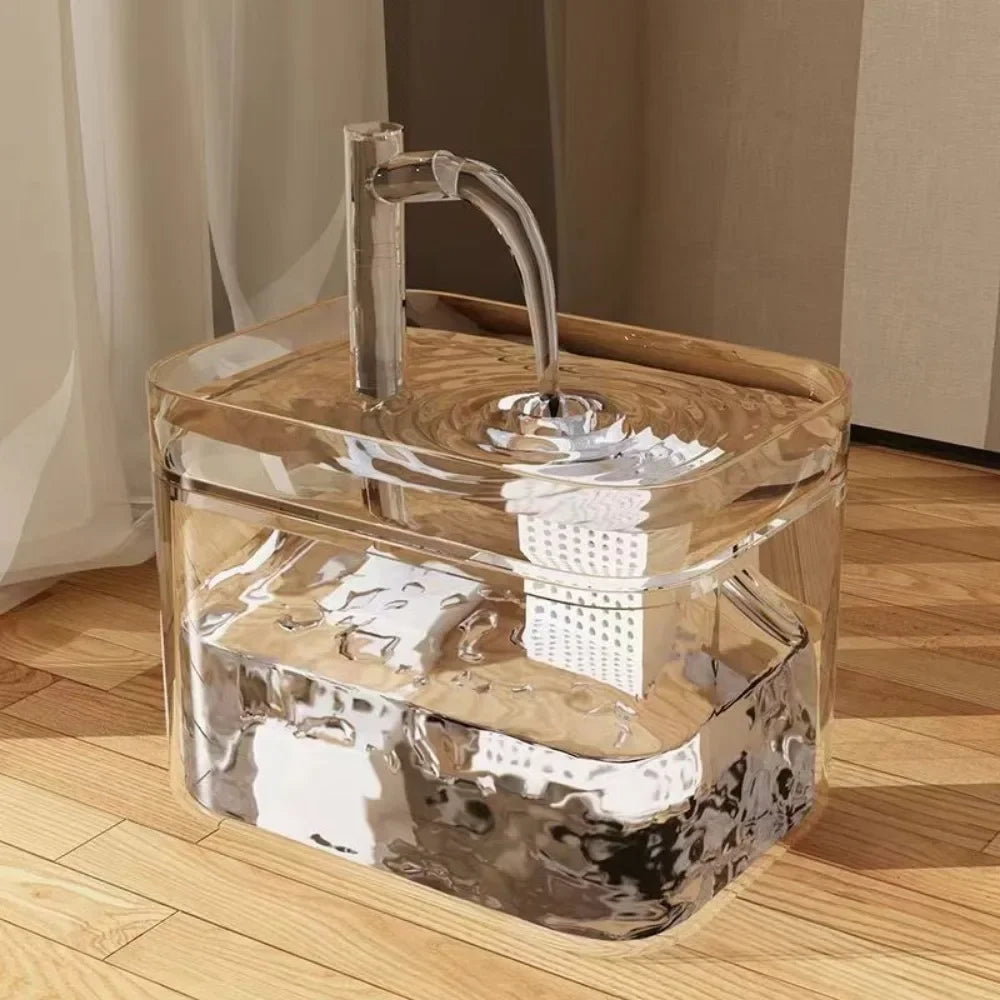 Pet Water Bowl - FreshFlow Pet Fountain-Transparent-State of Style
