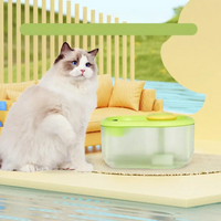 Pet Water Drinking Bowl with Pump - FunFlow-3 Replacement filters-State of Style