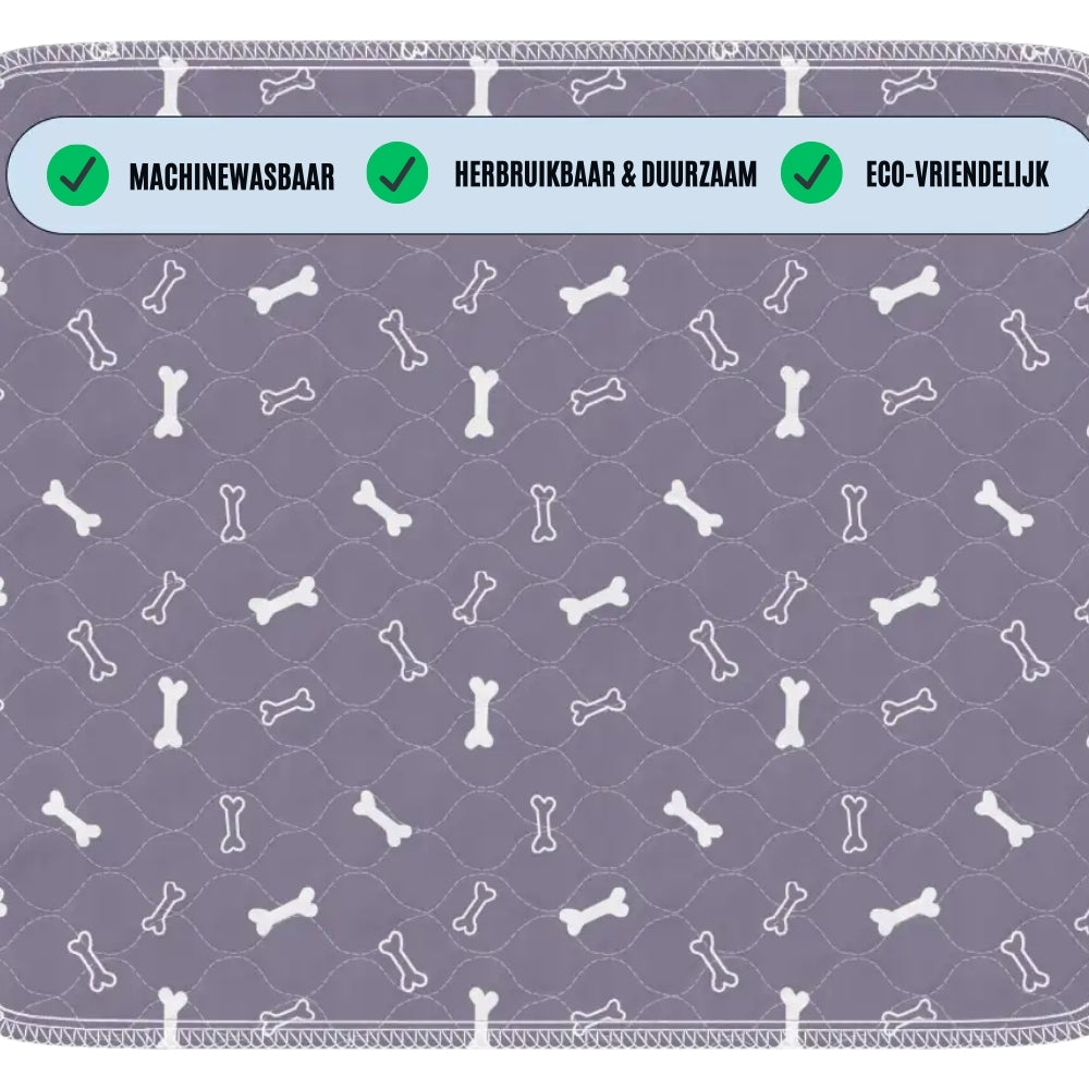 PetPaws Comfort Mat – Leak-Free Pet Mat-Grey-State of Style