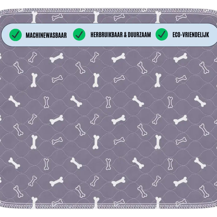 PetPaws Comfort Mat – Leak-Free Pet Mat-Grey-State of Style