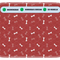 PetPaws Comfort Mat – Leak-Free Pet Mat-Red-State of Style