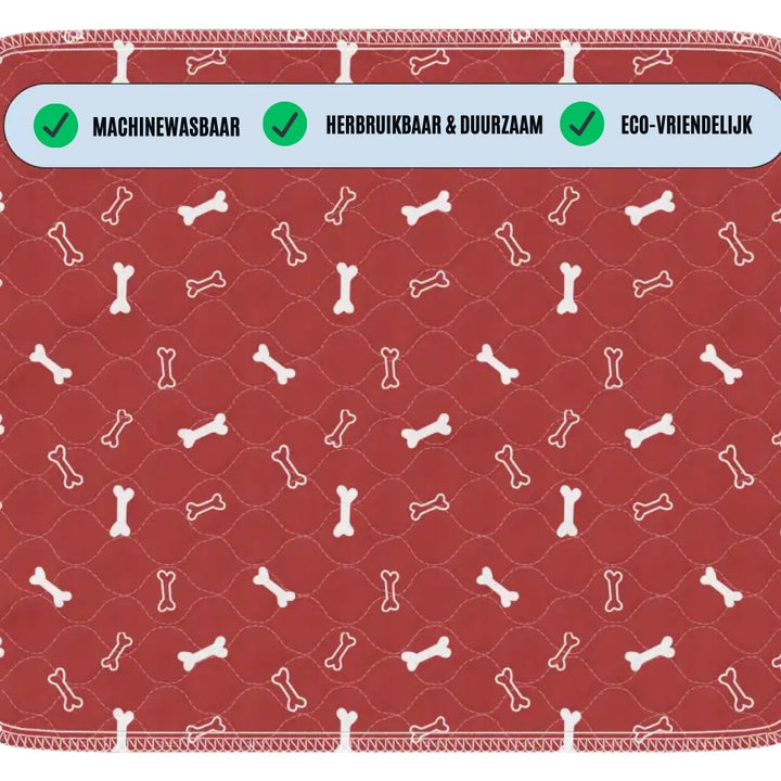 PetPaws Comfort Mat – Leak-Free Pet Mat-Red-State of Style