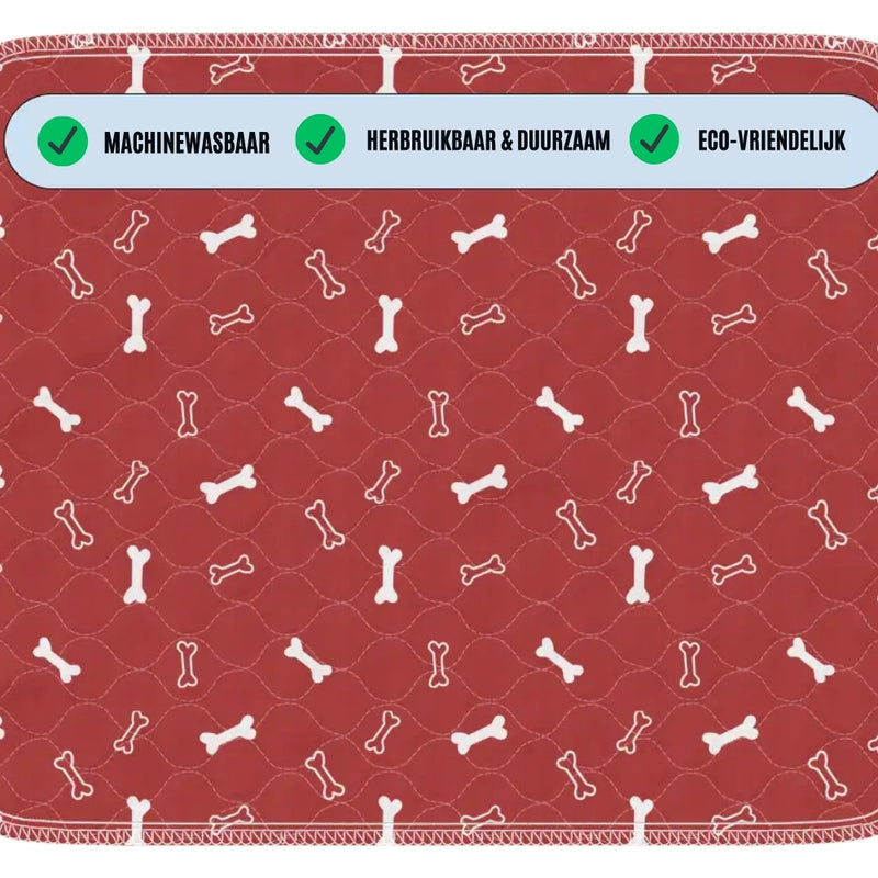 PetPaws Comfort Mat – Leak-Free Pet Mat-Red-State of Style