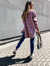 Plaid Jacket for Women | Stylish & Comfortable-Beige-S-State of Style