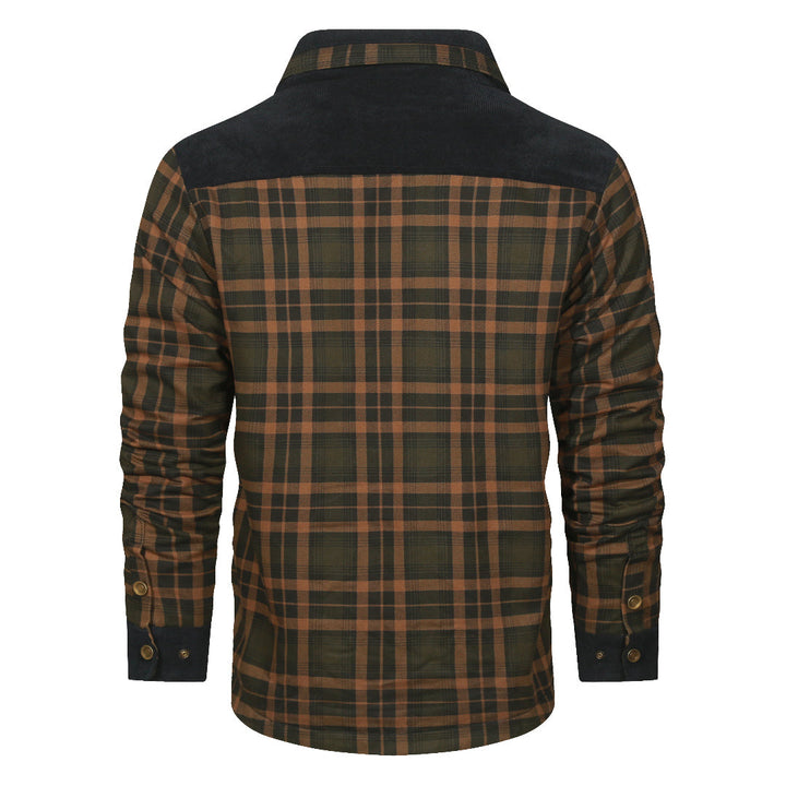 Plaid Shirt Jacket – Heritagewear-Sand Camouflage-S-State of Style
