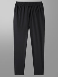 Plain Joggers with Zip Details - Milan-XS-Black-State of Style