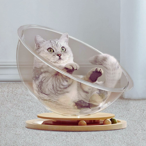 Play and Relax Haven for Your Cat - PurrPlay Pod-State of Style