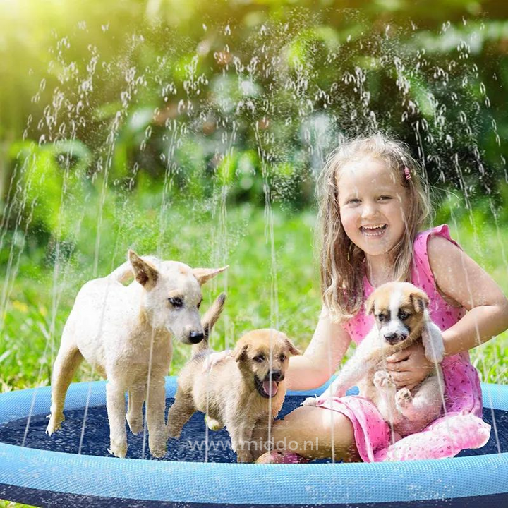 Play Area with Water Jets – SplashZone-State of Style