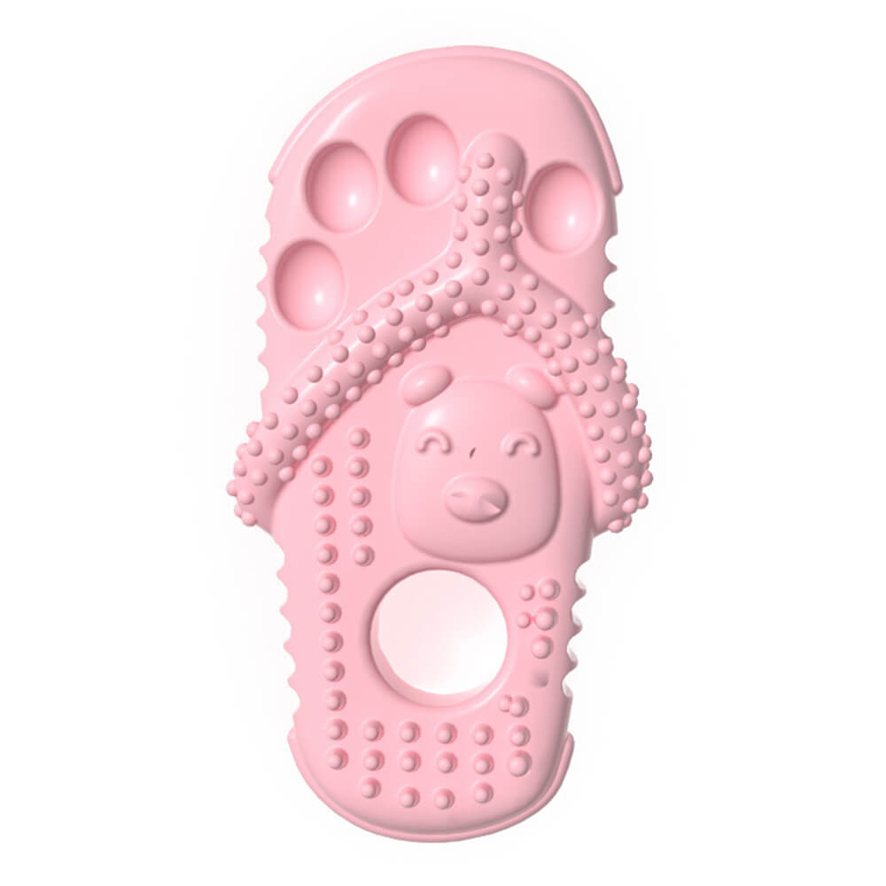 Playful Chew Slippers for Dogs - SnoopSlippers-Light Pink-State of Style