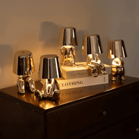 Playful Dimmable Table Lamp - LumoPals-Gold-Dreaming-State of Style