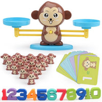 Playful Math Skills with the Monkey Scale - MonkeyMath-State of Style