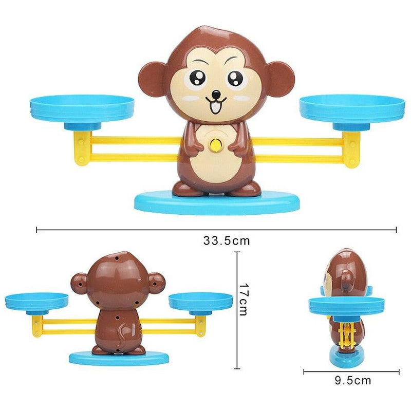 Playful Math Skills with the Monkey Scale - MonkeyMath-State of Style
