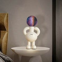 Playful Table Lamp with Glass Sphere - Glombra-Colourful-State of Style