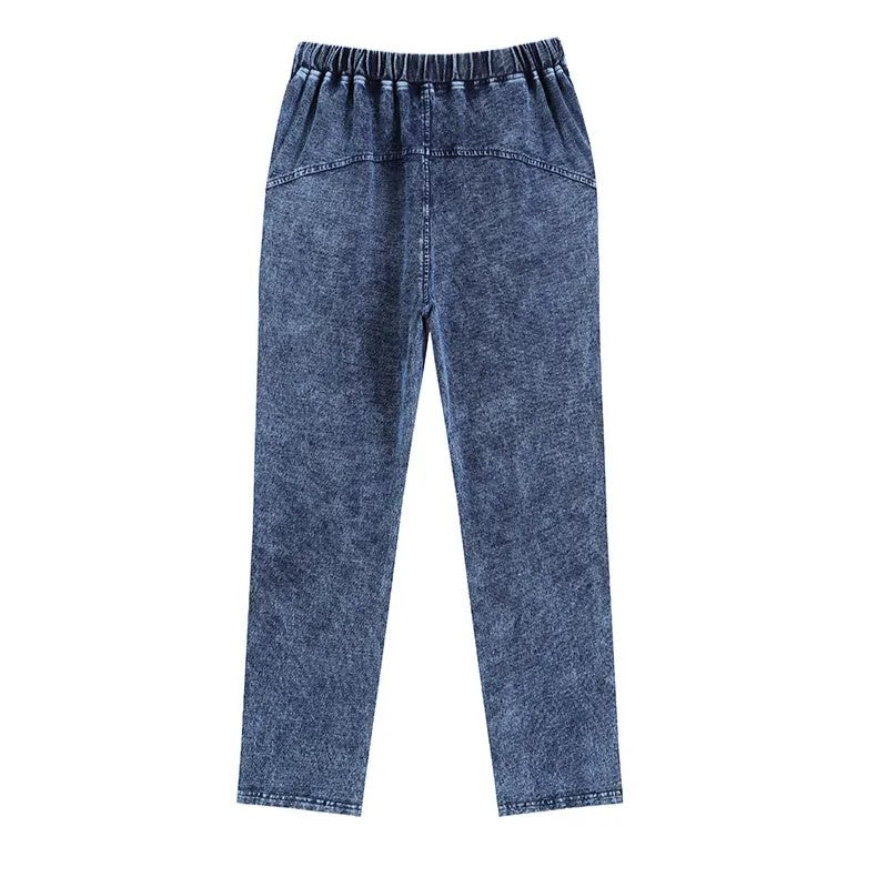 Plus Size Cotton Mom Jeans – Stylish, Elegant & Comfortable-50-State of Style