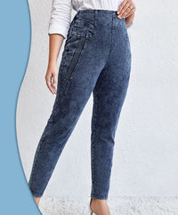 Plus Size Cotton Mom Jeans – Stylish, Elegant & Comfortable-50-State of Style