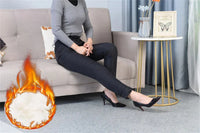 Plus-Size Winter Straight Down Pants – Warm & Stylish for Cold Weather-Blue-S-State of Style
